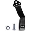 Simoni Racing UTSN Cinghia di Traino Universale in Nylon Nero con Staffa in Acciaio Inox Nero, Portata 3000 kg, Lunghezza 28 cm, Foro di Attacco 15 mm, per Uso in Pista e Track Day