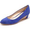 Tod's 96451 Decollete Zeppa Gomma Blu Scarpa Donna Shoes Women [36.5]