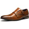 Bruno Marc HUTCHINGSON - Scarpe eleganti da uomo, (2/Camel), 42 EU