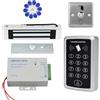 XYBkey Kit sistema di controllo accessi autonomo Controller tastiera Tastiera RFID impermeabile Lettore porta con password Capacità di 1000 utenti Apertura porta intelligente 10 portachiavi ID