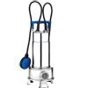 EBARA serie RIGHT 100 MA Elettropompa monofase sommergibile per acque cariche in AISI 304 con galleg