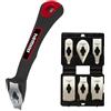 Gripper Cloth Set di raschietti per contorni con impugnatura morbida e 6 lame (in cartoncino)