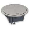 Luxus-Time 88064 - Serbatoio a incasso in acciaio inox IP66, presa da pavimento, presa da pavimento, alta protezione per interni ed esterni, giardino, officina, garage, piano di lavoro