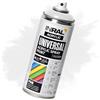 INRAL Vernice spray - bianco puro opaco RAL9010 vernice spray universale 400 ml. bomboletta spray per metallo, plastica, legno e pietra, alta copertura, pioggia e resistente ai raggi UV, per interni