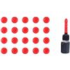 TopHomer 20 coperture per tubi sigillanti, in silicone, per sigillare tubi sigillanti e ugelli per pistole sigillanti