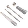 Housoutil 3 Set Di Strumenti Per La Rimozione Del Rivestimento in Stucco Metallico Per La Sigillatura Di Piastrelle Per La Raschiatura Della E Per La Finitura Del Sigillante.
