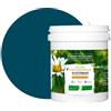 BOX DECO COULEURS Pittura naturale ecologica per interni esterni effetto velluto Natura - 1L / 13 m² [Classe energetica A+], blu anatra