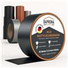 DAPRONA Nastro adesivo, nastro butilico 10m x 100mm, nero nastro sigillante impermeabile, alluminio, scossalina per tetti