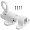 Yardenfun Chiavistello con Molla per Porta e Finestra in Lega di Alluminio Installazione Facile Leggero, con Viti per Sicurezza Domestica e Fai-da-te