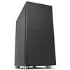 NOX XTREME PRODUCTS ATX Semitower VOID -NX void-ATX-Micro ATX-ITX Semitower, cancellazione acustica, controllo PWM, spazio per 6 ventole, USB 3.0, compatibile con grafica di grandi dimensioni, nero