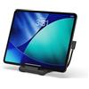 SATECHI Supporto Pieghevole & Hub USB C OntheGo 7 in 1, Stazione di Lavoro Portatile con HDMI 4K 60Hz, 100W, 10Gbps, microSD/SD e Jack Audio per Tablet Laptop e Smartphone fino a 13 (Nero Siderale)