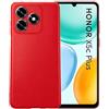 KEJI Cover per Honor X5C Plus Custodia in TPU, Morbido Custodia Cover Slim Anti Scivolo Custodia Protezione Posteriore Cover Antiurto per Honor X5C Plus (rosso)