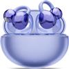 Feelhap Cuffie Bluetooth 5.4,Cuffie Auricolari Aperte, Cuffie Wireless,Sportivi Clip Aperta Cuffie Conduzione Ossea,Ultraleggero 4.3g Auricolari Bluetooth con Clip per Orecchie Aperte Comfort (Viola)