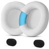 YunYiYi Cuscinetti auricolari di ricambio compatibili con Teufel ZOLA Gaming Headset Ear Pads Parts (bianco)