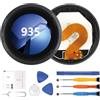 AGCUT Schermo LCD per Garmin Forerunner 935 Display LCD per Garmin Forerunner 935 010-01746-00 GPS Smartwatch Schermo Sostituzione Touch Digitalizer Assembly con Kit Riparazione, Nero