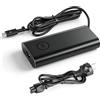Leikurvo Alimentatore di rete USB C per Dell XPS 15 2 in 1 9575 9500 XPS 17 9700 Precision 5530 5550 5560 5570 5750 5760 5770 3560 3551, Type C Caricatore di alimentazione