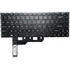 SUNMALL Tastiera di ricambio retroilluminata RGB compatibile con MSI GP66 Leopard 10UH 11UH 11UG 11UE GE66 11UG 11UE MS-1543 GS66 MS-16V1 MS-16V4 MS-1541 GF73 GL75 MS-17E7 Creator 15 A111 UE