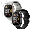 SRSRROP 5pcs Pellicola idrogel per Realme Watch 5 1.97，Smart Watch Trasparente TPU Pellicola flessibile，HD Clear Hydrogel autoreparante film idrogel，anti-graffio protettore idrogel