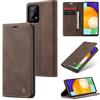 Sojlecyu Cover per Samsung Galaxy A53 5G Custodia, a Libro Portafoglio in Premium Pelle PU Porta Carte Flip Case Supporto Protezione Case Cover per Samsung Galaxy A53 5G, Caffè