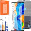 Arbilato Schermo per Huawei P30 Lite 2019 Schermo di Ricambio per Nova 4E Schermo LCD MAR-LX1M,MAR-AL00,MAR-TL00 Touch Display Digitizer parti di riparazione (nero)