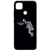 Mixroom - Cover Custodia Back case In TPU Silicone Morbido Per Oppo Realme 7i Fantasia Astronauta Che Gioca A Basket M679