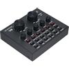 Generic V8 Scheda audio esterna Microfono USB per telefono cellulare Live per computer mobile Interfaccia audio con BT per canto online Chat Live Video Streaming Registrazione musicale
