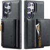 UDBKKDX 2 in 1 custodia per Google Pixel 8 Pro, Supporta Ricarica Wireless Adsorbimento Magnetico In Pelle Di Alta Qualità Cerniera Supporto Per Carte Case Cover