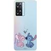 LA CASA DE LAS CARCASAS Custodia per OPPO A57s ufficiale Disney Angel & Stitch Beso per proteggere il tuo cellulare. Custodia per OPPO in silicone flessibile con licenza ufficiale di Lilo & Stitch