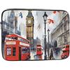 Tomppy Custodia per laptop Londra Slim Laptop Case Cover Durevole Valigetta Antiurto Protettiva Notebook Case 15 Pollici