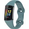 BBZ Charge 6 Cinturino,Charge 5 Cinturino,Soft Sport Silicone Watch Strap Compatible with Fitbit Fitbit Charge 5 Activity Tracker
