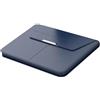 MotiveTech Custodia per Laptop -14 Pollici, compatta, da Viaggio, per Pad, Portatile, Custodia da Lavoro, in Pelle PU, Borsa per Laptop, Blu Scuro