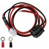 PQIQP Cavo di alimentazione CC 12AWG per Kenwood TS-590S per Yaesu: FT-2000, FT-950, FT-450 FTDX-1200, FTDX-3000, FTDX-101 per ICOM FT-891 IC-7100 IC-7300 IC-9700 IC-7611 0 4 pin