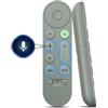 YOSUN per Telecomando-Google-Chromecast-TV, Vocale per Google TV Streamer, Latest Grey-Green
