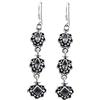Meadows Orecchini da donna in argento sterling 925, con ametista, in argento Sterling