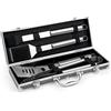 Leopold Vienna Set utensili barbecue 4 pezzi in valigetta - accessori bbq