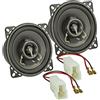 tomzz Audio Set di installazione di altoparlanti TA10.0-Pro compatibile con il sistema coassiale da 100 mm di Suzuki Jimny I FJ 1998-2018
