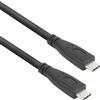 ACT AC7445, 5 m, USB C, USB C, USB 3.2 Gen 2 (3.1 Gen 2), 10 Gbit/s, nero