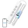 Meross Multipresa intelligente Meross MSP844(EU) per ricarica rapida, 4 prese + 2x USB-A + 2x USB-C (Matter)