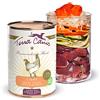 Terra Canis Pollo con zucchine e papaya, cibo umido Light per cani, 400g