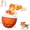 Kinizuxi Palla Interattiva per Cani con Corda,Giocattolo Elettrico Palla con Movimento e Rotolamento,3Modalità Suono di Abbaio Realistico Pallina Automatica Che Si Muove da Sola per Cani Piccoli e Medi
