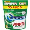 Ariel Allin1 PODS Capsule di detersivo liquido 50 lavaggi, universale+, macchia-way Power dal 1° lavaggio, anche in acqua fredda