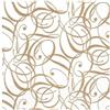 Anniversary House Tiflair Celebration - Tovaglioli da pranzo a 3 veli, colore: Oro
