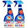 Generico Smacchio Tutto Spray Smacchiatore Tessuti - Azione Efficace su Tutte le Macchie, Pre-Trattante Prima del Lavaggio, Flacone da 500 ml (Confezione da 2 Unità)