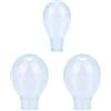 Fukaisu 3pz Protettori Impermeabili per Dita & Piedi, Resistente Copridita Silicone Comodi & Riutilizzabili Guaine Immersione delle Dita per Pedicure Manicure Doccia Nuoto (2 Medi 1 Piccolo)