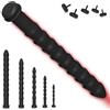 BDSMYOU Set di 5 Plug Uretrale Dilatatore Uretrale in Silicone Sex Toys,Tappo per Pene Dilatatore Catetere,BDSM Stimolatore Prostata per Lui,Sexytoysys Uomo,Toys Sessuali per Uomini (A)