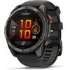 GARMIN FENIX 8 PRO LTE 51MM AMOLED SAPPHIRE CARBON GREY TIT BLK Orologio GPS Multisport