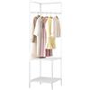 Genikeer Porta Abiti Ingresso Ad Angolo, Appendiabiti Ad Angolo In Metallo, Appendiabiti Da Terra Ad Angolo, Appendiabiti Ad Angolo Ingresso, Porta Abiti Da Sala Per Lavanderia, Camera Da Letto, Soggio