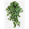 artplants.de Tralcio d'edera Decorativa Luka, 262 Foglie, Bianco-Verde, 70cm - Edera Artificiale/Decorazione pensile