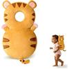 AUEJACKY Cuscino Neonato AUEJACKY Cuscino Bambini, Caschetto Neonato Anticaduta, Per Bambini Che Imparano A Gattonare E Camminare, Cuscino Di Sicurezza Regolabile－Farfalla Rosa (G)