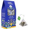 English Tea Shop | Tè Nero BIO Earl Grey Aroma Bergamotto | Earl Grey Aromatico Regione Kandy Sri Lanka in Eco-Box - 1 x 15 Piramidi